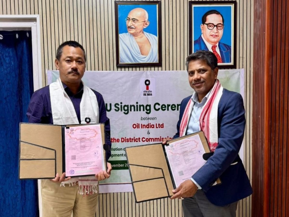 Oil India signed MoU with District Commissioner Office, Goalpara